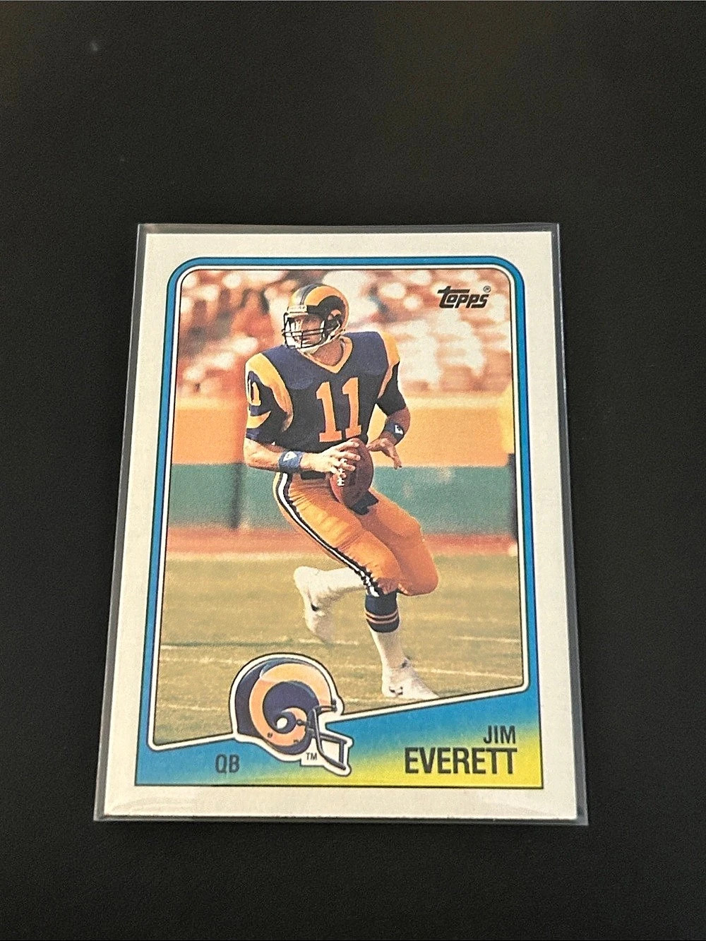 Topps 1988 Topps Jim Everett #288 Football Card